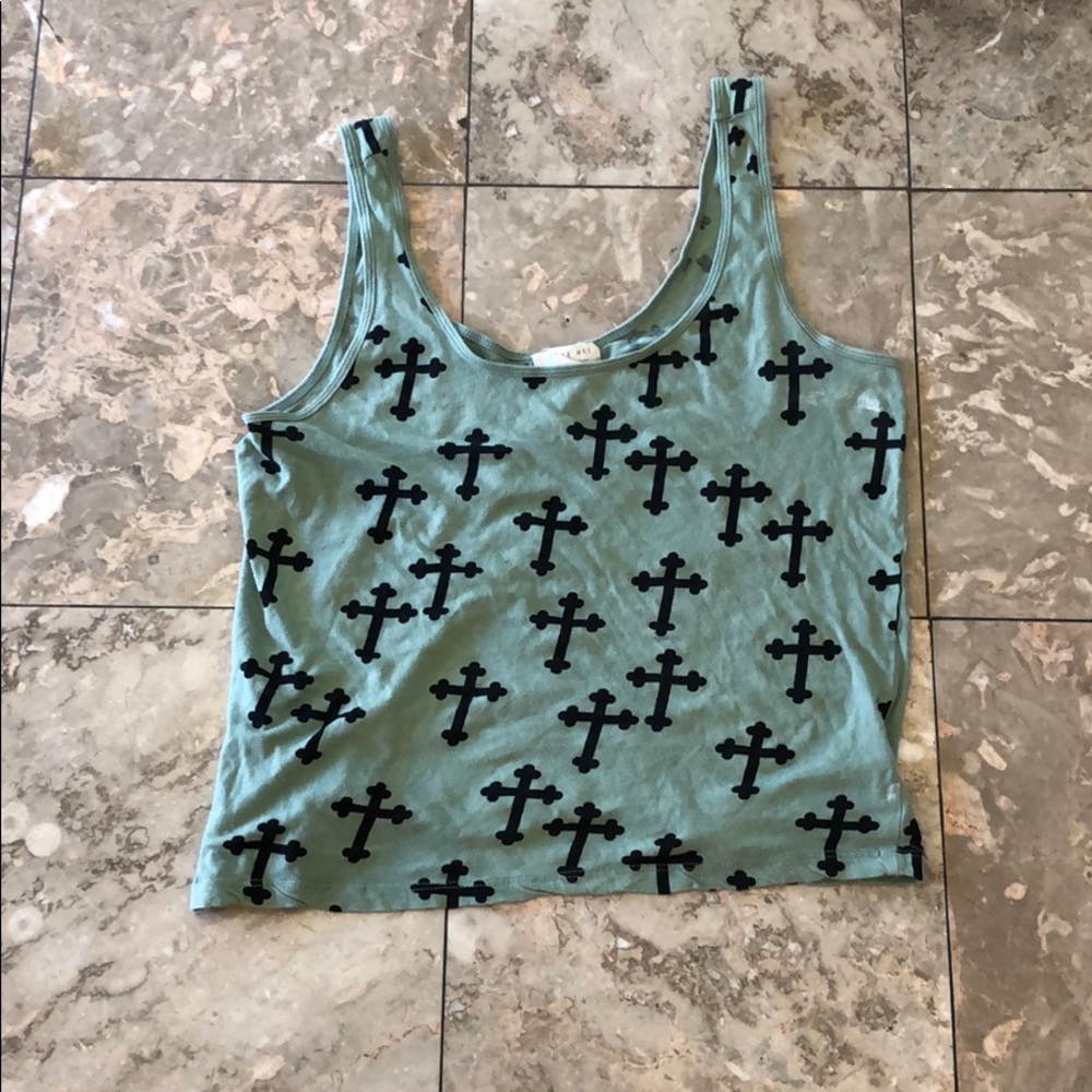 Crop top tank top